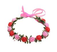 Corona de flores para novia, diademas de flores para novia, diademas florales para mujer, guirnaldas florales, corona para el pelo