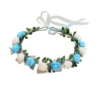 Corona de flores para novia, diademas de flores para novia, diademas florales para mujer, guirnaldas florales, corona para el pelo