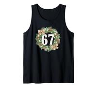 Corona de Granja 67, Seis Siete, 6-7, Seis Siete Navidad Camiseta sin Mangas