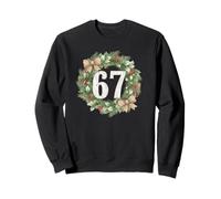 Corona de Granja 67, Seis Siete, 6-7, Seis Siete Navidad Sudadera
