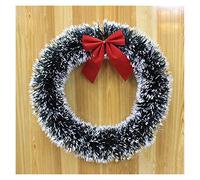 Corona de Navidad Arcos Artificiales Flor Alambre de Hierro Ratán Accesorio de Corona DIY para decoración de Bodas Guirnalda Decoraciones navideñas para el hogar Corona de Navidad