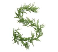 Corona de Navidad para puerta delantera, percha de bienvenida con un cedro, adecuada para escaleras, chimeneas, casas de campo y gath familiar (verde, 180)