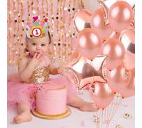 Corona de niños para cumpleaños con números