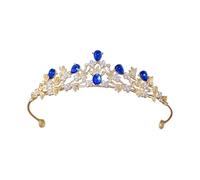 Corona de novia de diamantes de imitación de moda con sistemas de fijación segura, textura de aleación, adecuada para bailes, galas, alfombras rojas, aspecto elegante, corona de fiesta de princesa