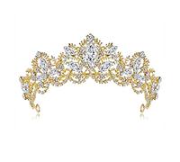 Corona de novia decorada de diablo de boda, accesorios para el cabello de las coronas y tiaras para las tiaras de cumpleaños de la boda coronas y tiaras para niñas