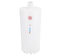 Corona de perforación de diamante para taladro Dedra HW4187, diámetro de 187 mm, longitud 400 mm, funcionamiento refrigerado por agua, dientes de diamante soldados con láser, adecuado para materiales