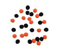 Corona de Pompones de Fieltro Adorno de Fieltro con Bolas, Guirnalda Pompones, banderines, decoración for el hogar(Color13)