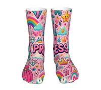 Corona De Princesa Unisex Calcetin Para Correr Deporte Cómodos Calcetin De Senderismo Antiampollas Calcetines De Running Para Maratón Ciclismo Camping