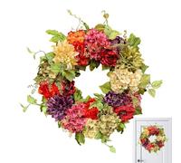 Corona de Puerta, Guirnalda Floral de Primavera, decoración de Pared, Corona Artificial de Verano, para Pared del hogar, Granja, Pascua, Vacaciones, Garaje, casa, Chimenea, Cocina, Porche al