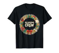 Corona de útiles Escolares de The Christmas Crew, diseño del Equipo de Profesores Camiseta