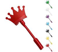 Corona de varilla mística encantada para niños, varita de fantasía habilitada para tocar para práctica interactiva de pago sin contacto, ligera y resistente para plástico PLA de 14.5 pulgadas, varios