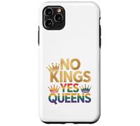 Corona del orgullo LGBTQ de No Kings Yes Queens Carcasa para iPhone 11 Pro Max