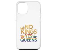 Corona del orgullo LGBTQ de No Kings Yes Queens Carcasa para iPhone 12/12 Pro
