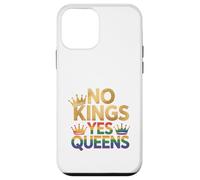 Corona del orgullo LGBTQ de No Kings Yes Queens Carcasa para iPhone 12 mini