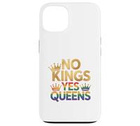 Corona del orgullo LGBTQ de No Kings Yes Queens Carcasa para iPhone 13