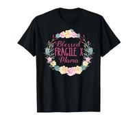 Corona Floral para mamá bendecida fragícola X Mama Camiseta