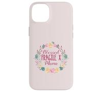 Corona Floral para mamá bendecida fragícola X Mama Carcasa para iPhone 14 Plus