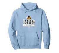 Corona Maradona D10S Sudadera con Capucha, Unisex para Adultos, Azul Polvoriento, XXL