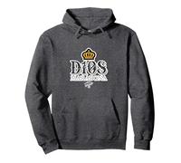 Corona Maradona D10S Sudadera con Capucha, Unisex para Adultos, Jaspeado Oscuro, L