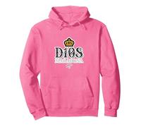 Corona Maradona D10S Sudadera con Capucha, Unisex para Adultos, Rosa Brillante, L
