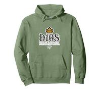 Corona Maradona D10S Sudadera con Capucha, Unisex para Adultos, Verde Salvia, M