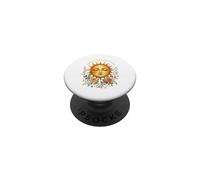 Corona mística de Cara de Sol PopSockets PopGrip Adhesivo
