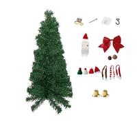 Corona Navideña Artificial - Decoración Navideña Colgada para el Hogar,Navideños de Árbol Invertido,para Sala de Estar, Dormitorio, Chimenea, Oficina, Jardín, Patio, Terraza y Porche