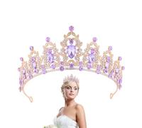 Corona nupcial,Tocados de novia de moda | Coronas y tiaras de boda con diamantes de imitación para mujer, accesorios para el cabello para fiesta de disfraces