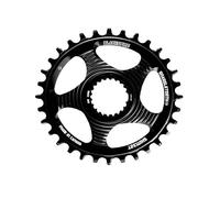 Corona Oval Snaggletooth Direct Mount Shimano 12v 34d Negro 421584908 Blackspire