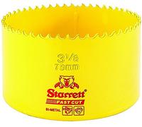 Starrett 63FCH079 - Corona perforadora (79 mm) color amarillo