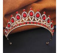 Corona Princesa Con Tiara Para Mujer: Elegante Diadema, Joyería Para El Cabello, Accesorios Para Vestido De Novia