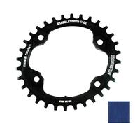 Corona Snaggletooth Oval 96/30t Shimano Xt M8000 Azul 421584004 Blackspire Mtb