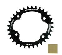 Corona Snaggletooth Oval 96/30t Shimano Xt M8000 Oro 421584002 Blackspire Mtb