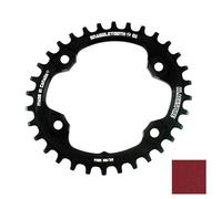 Corona Snaggletooth Oval 96/30t Shimano Xt M8000 Rojo 421584003 Blackspire Mtb