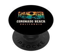 Coronado Beach Isla de California San Diego PopSockets PopGrip Adhesivo