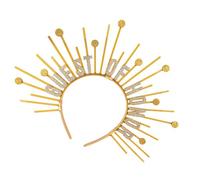 Coronas brillantes de invitada de honor para mujeres, eventos de boda | Diademas con polvo brillante para eventos de disfraces, tocado de invitado de honor