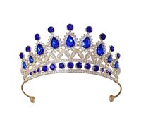 Coronas de boda de moda, accesorio para el cabello, elegantes tiaras de cristales plateados, regalos portátiles para novia y mujeres de moda, tocados artísticos, talla única, como se describe
