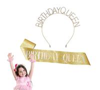 Coronas de cumpleaños, Corona de feliz cumpleaños| Banda de cumpleañosde reinadebelleza de Raminestone | Conjunto de corona de banda T, Rem Hot R The Stars