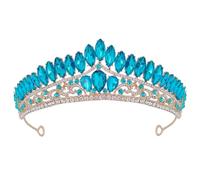 Coronas de diamantes de imitación brillantes para bodas y bailes, diadema de moda para novias, accesorios para la cabeza
