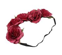 Coronas de flores para boda, diademas florales para mujer, coronas florales para el pelo