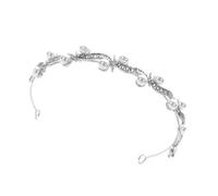 Coronas de novia, elegantes diademas de boda, accesorios para el cabello, bodas, perlas, coronas occidentales, despedidas de soltera, diamantes de imitación, plata, Taille unique