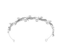 Coronas de novia, elegantes diademas de boda, accesorios para el cabello de cristal, bodas, perlas, coronas occidentales, despedidas de soltera, elegante accesorio para el cabello de boda, talla única