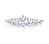 Coronas para mujeres, coronas de cristal y tiaras con diadema de peine para fiesta de cumpleaños para niñas o mujeres.