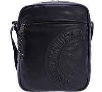 Coronel Tapioca - Bandoleras Hombre - Bolso Hombre - Bolso hombre bandolera - Bolso Bandolera hombre - Bandolera piel Grande hombre mariconera uso diario, casual, viaje negocios, Negra