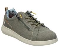 Coronel Tapioca | Zapato Casual Coronel Tapioca para Hombre - Zapato en Color Verde Khaki - Zapato Estiloso con Cordones Decorativos y Cremallera - Cómodos y Versátiles - Modelo T868-6 - 45