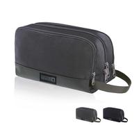 Coronel Tapiocca - Neceser Viaje para Hombre | Bolsa de Aseo compacta con 3 Compartimentos, Ideal para Viaje, Trabajo, Deporte o Vacaciones