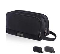 Coronel Tapiocca - Neceser Viaje para Hombre | Bolsa de Aseo compacta con 3 Compartimentos, Ideal para Viaje, Trabajo, Deporte o Vacaciones