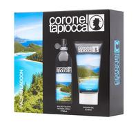 CORONEL TAPIOCCA - Pacific Lagoon Estuche Regalo Colonia 150 ml + Gel de Baño, Colonia Hombre, Perfume Formato Spray, Eau de Toilette Natural y Masculina, Aroma Amaderado, Fragancia Fresca