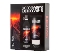 CORONEL TAPIOCCA - Red Rock, Estuche de Regalo Hombre, Colonia 75 ml + Desodorante 200 ml, Eau de Toilette Natural y Masculina, Aroma Amaderado Oriental, Fragancia Fresca y Duradera