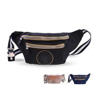 Coronel Tapiocca Riñonera Casual Negra Alda de Tapioca